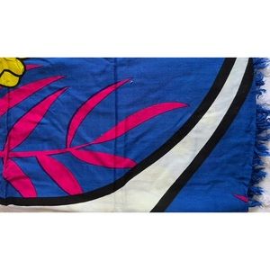 Royal Blue, Yellow, Pink, White & Black Wrap